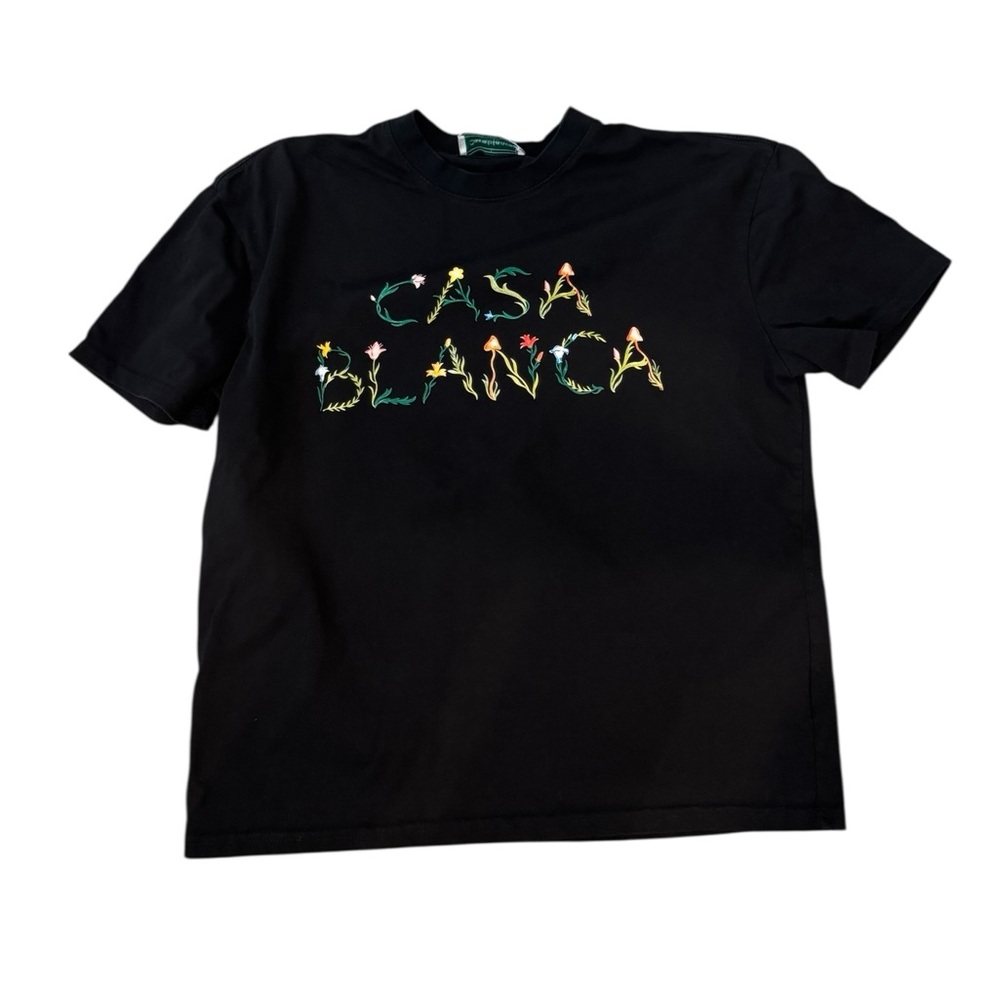 Women’s Tennis Casablanca Black T-Shirt